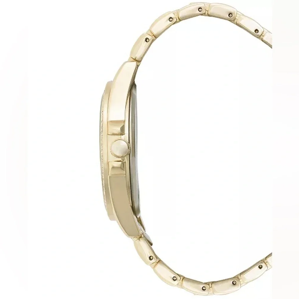 NIB Women's Gold-Tone Bracelet Watch